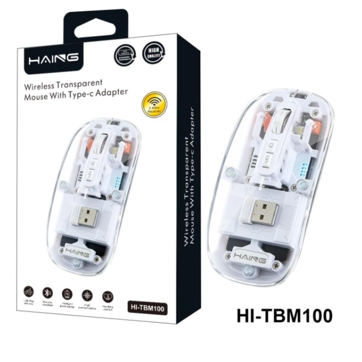 HAING HI-TBM100 Bluetooth & Wireless 2.4G Mouse HAING HI-TBM100 Bluetooth & Wireless 2.4G Mouse